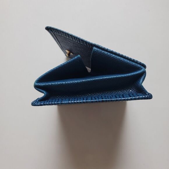 Louis Vuitton Blue Epi Porte Monnaie Coins Card Case Boite Box - Picture 6 of 14